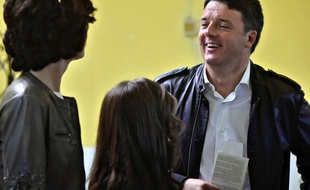 Matteo Renzi à Florence, le 30 avril 2017.