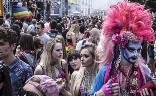 Lors d'une précédente Gay Pride à Lyon.