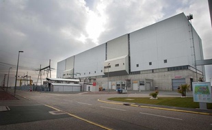 Tranche 3 de la centrale nucleaire du Blayais, entre Bordeaux et Royan, le 28 janvier 2011.