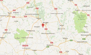 La ville de Lunery, dans le Cher.