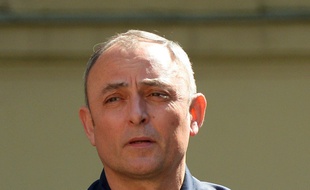Le chef du Groupe d'intervention de la gendarmerie nationale (GIGN), le colonel Hubert Bonneau le 19 avril 2016 à Paris