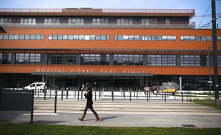 Fin des travaux a l hopital Pierre Paul Riquet, l ouverture est prevu pour mi avril. Toulouse, FRANCE-27/03/14