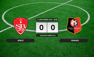 Ligue 1, 5ème journée: Le Stade Brestois et le Stade Rennais se quittent sur un nul (0-0)