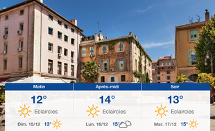 Météo Marseille: Prévisions du samedi 14 décembre 2019
