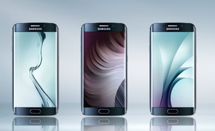 L'écran de 5,1'' du Samsung Galaxy S6 Edge propose de nouvelles fonctions avec ses bords incurvés.