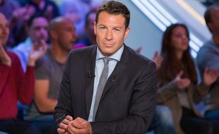 Thomas Lombard sur le plateau du «Canal Rugby Club»