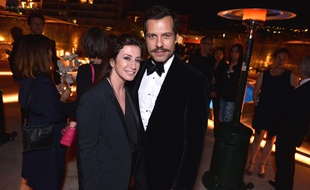 Albane Cléret et Laurent Laffite, le maitre de cérémonie de la 69e édition du Festival de Cannes.