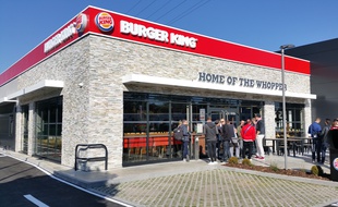 Strasbourg, le 2 octobre 2015: Ouverture du Burger King à La Vigie