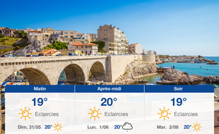 Météo Marseille: Prévisions du samedi 30 mai 2020