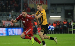 Franck Ribéry n'a pas brillé face à Dortmund.