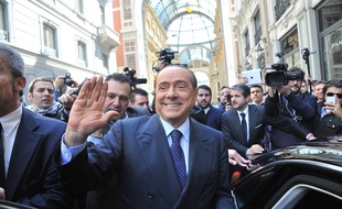 Silvio Berlusconi à Milan, le 2 mai 2015.