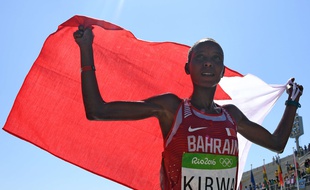 Eunice Jepkirui Kirwa, aux JO 2016.