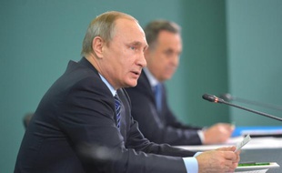 Le président russe Vladimir Poutine le 11 novembre 2015 à Sotchi