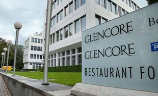 Le siège de Glencore, à Baar en Suisse, le 24 aout 2006.