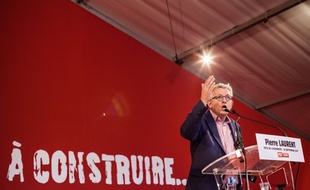 Pierre Laurent à la Fête de l'Huma, le 16 septembre 2017.