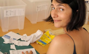 Marion Larat a créé l'association Mikado.