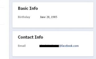 Facebook a discrètement imposé les adresses @facebook.com par défaut.