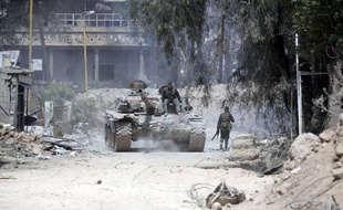 La ville de Douma en Syrie subit depuis plusieurs jours les bombardements de l'armée syrienne.
