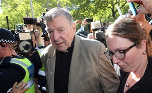 Le cardinal George Pell, le 27 février 2019 à Melbourne.