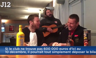 Les rugbymen lillois ont leur manière bien à eux de s'en prendre à la FFR.