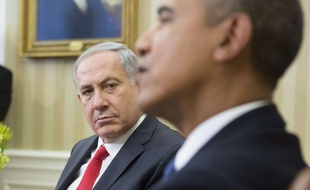 Obama et Netanyahou lors d'une rencontre à Washington en 2014.