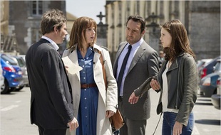 Mathieu Amalric, Karin Viard, Gilles Lellouch et Marine Vatch sont à l'affiche de Belle familles présenté en ouverture;
