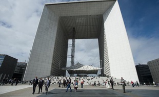 Le quartier d'affaires de La Défense, en région parisienne.