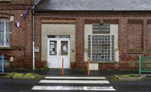Une école primaire fermée à Mouy, dans l'Oise