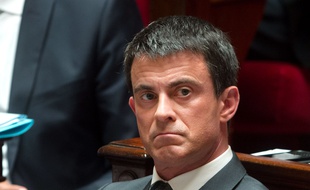 Manuel Valls à l'Assemblée nationale le 2 juin 2015. Crédit:CHAMUSSY/SIPA