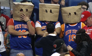 Des fans des Knicks, en décembre 2014. Illustration