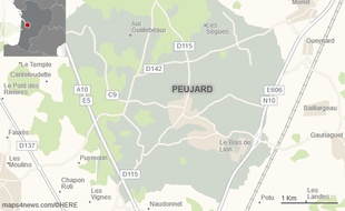 La commune de Peujard, en Gironde, où réside Sergiu Dimitras.