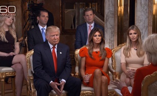 Ivanka Trump était sur le plateau de «60 Minutes» aux côtés de son père et de sa famille