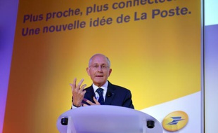Le PDG de La Poste, Philippe Wahl, le 7 octobre 2015 à Paris