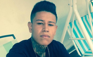 Le rappeur mexicain QBA (Christian Omar Palma Gutierrez) sur sa page Facebook.