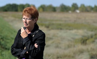 L'ex-adjointe à l'urbanisme de La Faute-sur-Mer, Françoise Babin, le 25 septembre 2014 à La Faute-sur-Mer