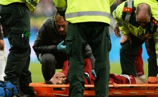 Salah est sorti sur civière face à Newcastle.