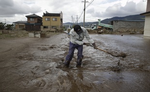 Les sauveteurs et les habitants sont toujours à la recherche de personnes piégées par les inondations monstres provoquées par le passage au Japon du typhon Hagibis, qui a déjà tué près de 70 personnes.