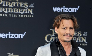 L'acteur Johnny Depp à Los Angeles