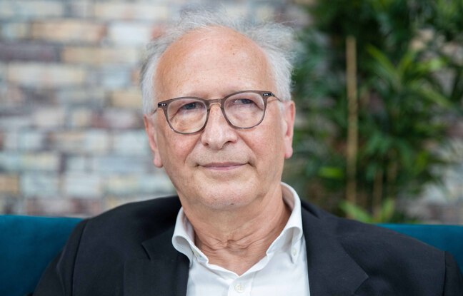 Le docteur Alain Fischer dans le locaux de 20 Minutes le 3 juin 2021.