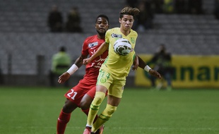 Le milieu de terrain nantais Amine Harit.