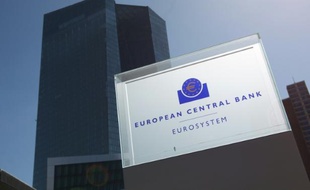 La Banque centrale européenne (BCE) à Francfort en Allemagne, le 15 avril 2015
