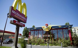 Un restaurant Mc Donald's à Marseille, le 20 juin 2011