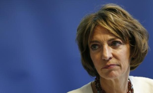 La ministre de la Santé Marisol Touraine, lors d'une conférence de presse à Paris le 20 juillet 2015