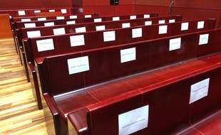La cour d'assises de Loire-Atlantique, au premier jour du procès Troadec.
