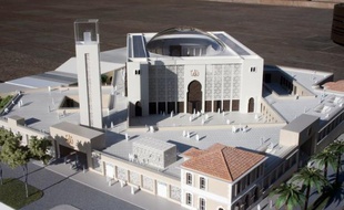 Le projet de grande mosquée à Marseille.