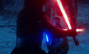 Capture vidéo de la dernière bande-annonce de «Star Wars: Le Réveil de la Force».