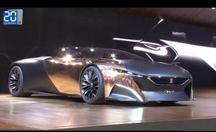 Peugeot Onyx au mondiale de l'automobile 2012