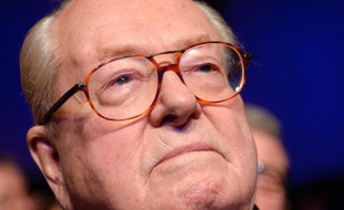 Le président d'honneur du Front national Jean-Marie Le Pen