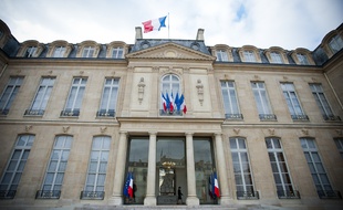 Le palais de l'Elysée (illustration).