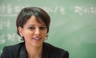 Najat Vallaud Belkacem, le 24 mars 2015.
Credit:WITT/SIPA/1503241703